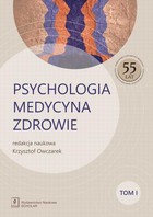 Psychologia Medycyna Zdrowie Tom 1 - pdf