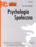 Psychologia Społeczna - pdf nr 1-2(10)/2009