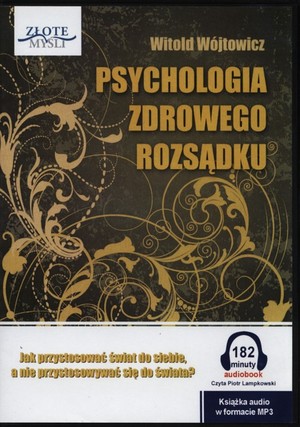 Psychologia zdrowego rozsądku Audiobook CD Audio