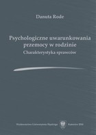 Psychologiczne uwarunkowania przemocy w rodzinie - 09 rozdz 9, Czynniki ryzyka wystąpienia poziomu przemocy w rodzinie