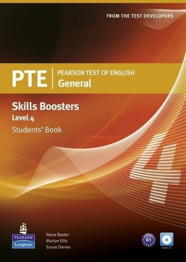 PTE General Skills Booster 4. Student`s Book Podręcznik + CD