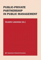 Okładka:Public-private partnership in public management 