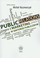 Okładka:Public Relations i marketing w sektorze publicznym 