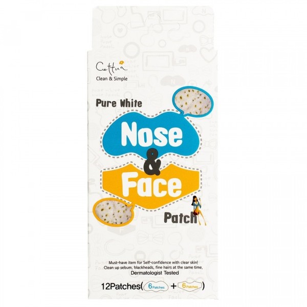 Pure White Nose & Face Strip Paski oczyszczające na twarz