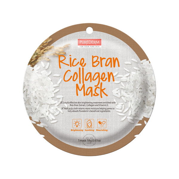 Rice Bran Collagen Ryżowa maseczka w płacie