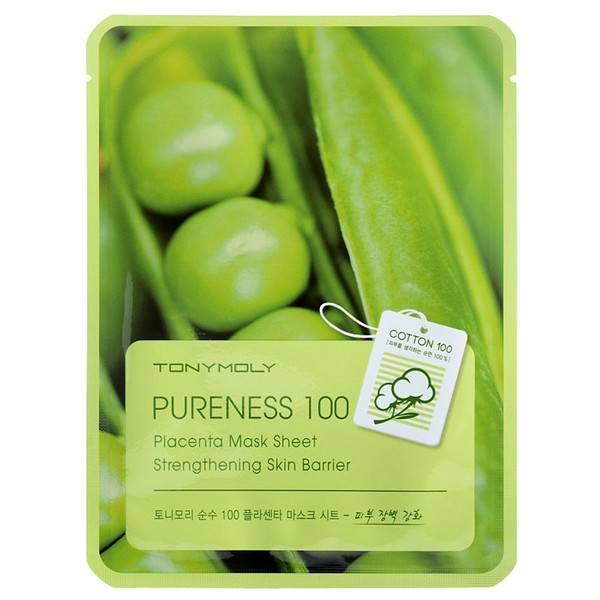Pureness 100 Placenta Mask Sheet Vitality Odżywcza maska do twarzy z placentą