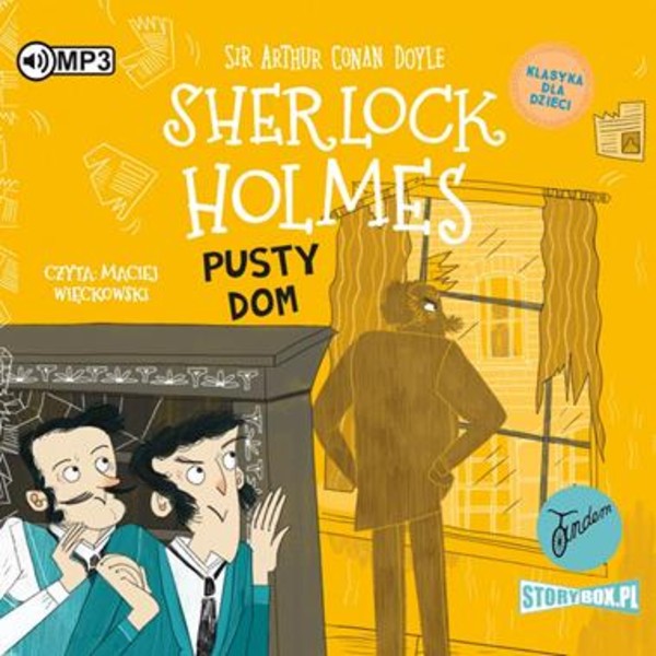 Pusty dom Audiobook CD Audio Klasyka dla dzieci Sherlock Holmes Tom 21