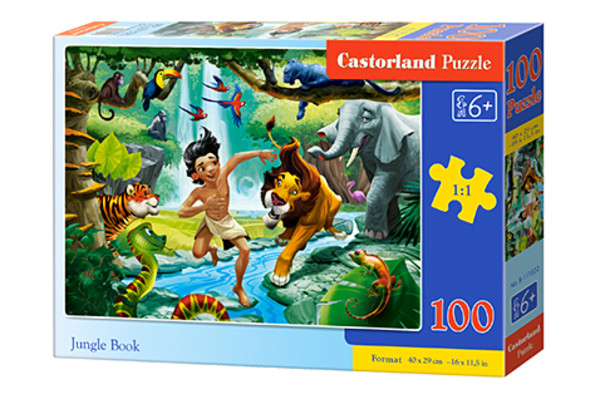 Puzzle Jungle Book 100 elementów