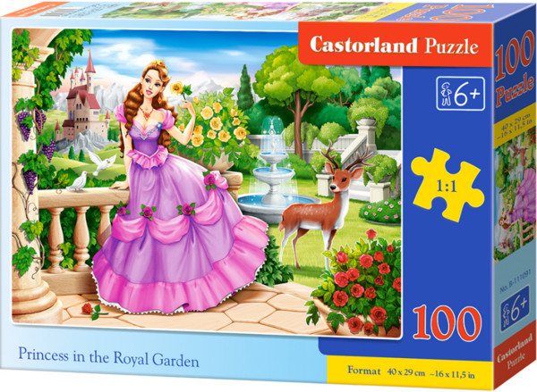 Puzzle Princess in the Royal Garden- 100 elementów