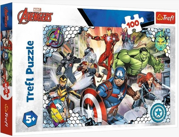 Puzzle Sławni Avengers 100 elementów