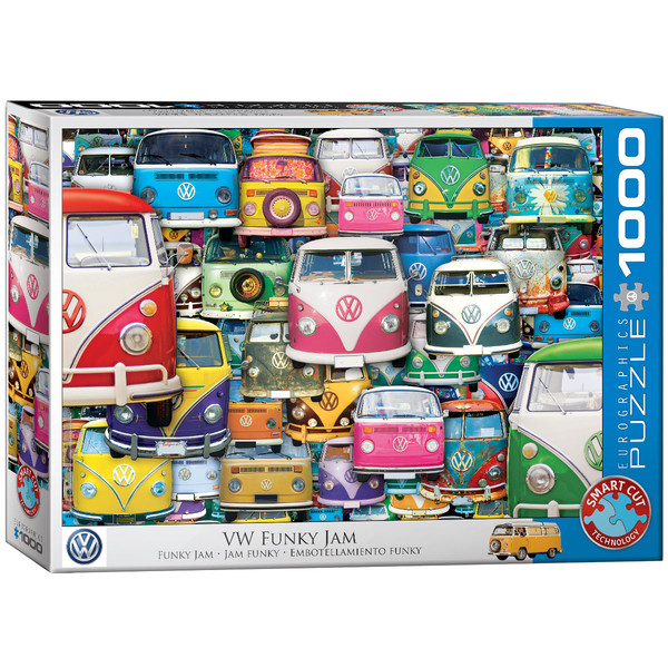 Puzzle Autobusy 1000 elementów