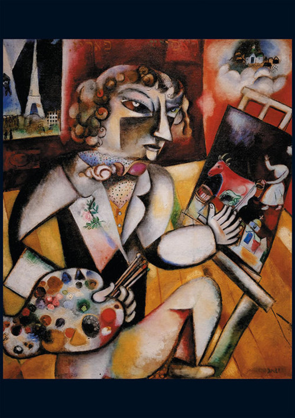Puzzle Chagall Autoportret 1000 elementów