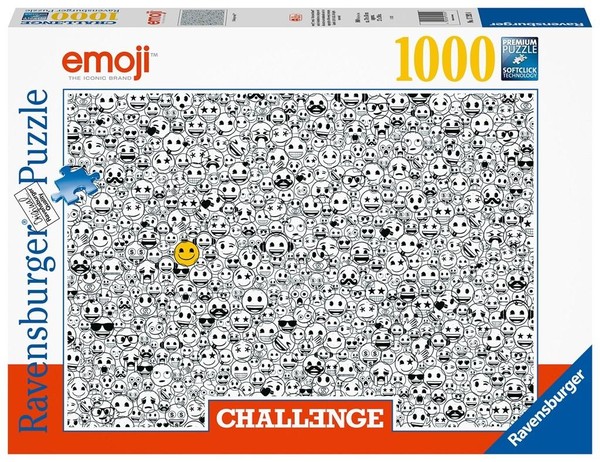 Puzzle Challenge Emoji 1000 elementów