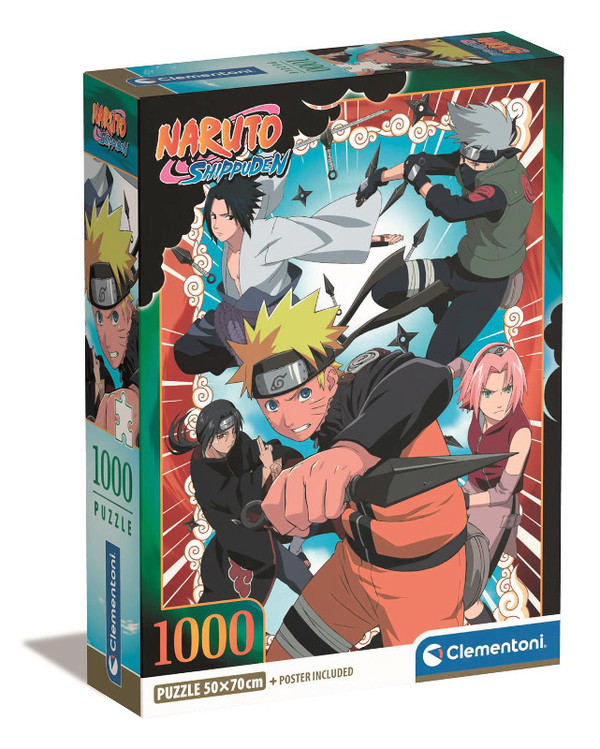 Puzzle Anime Naruto Shippuden 1000 elementów