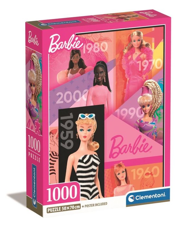 Puzzle Barbie 1000 elementów