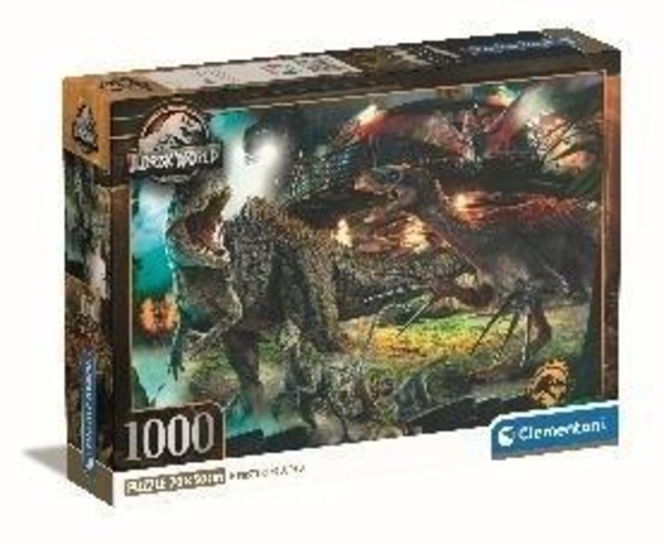 Puzzle Compact Jurassic World 1000 elementów