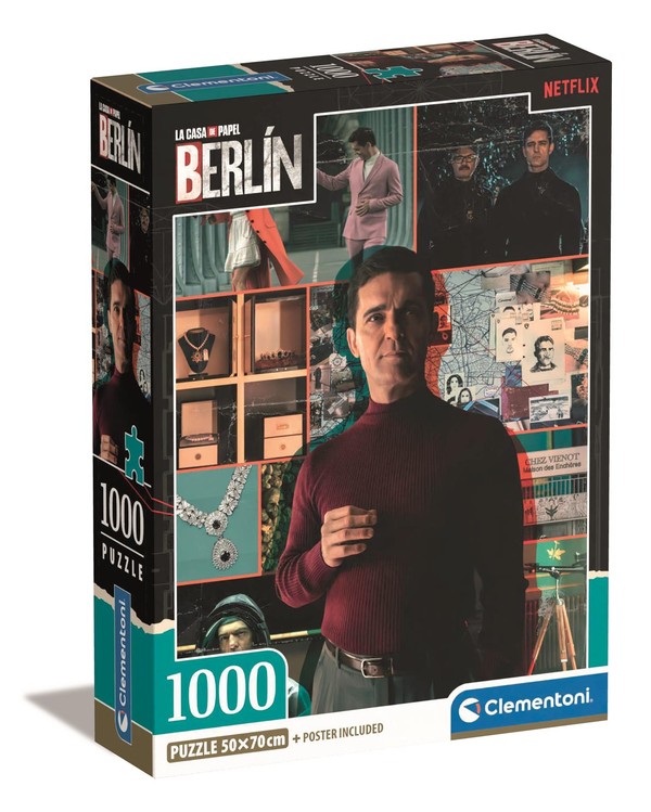 Puzzle Compact Netflix Berlin 1000 elementów