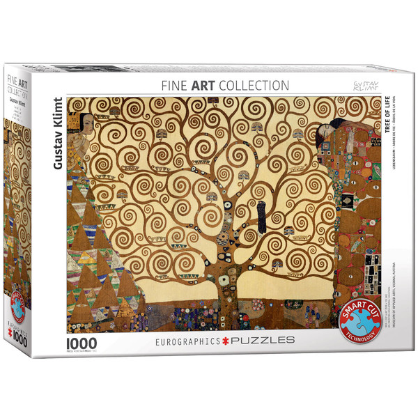 Puzzle Drzewo życia, Gustav Klimt 1000 elementów