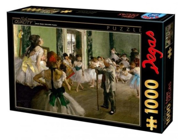 Puzzle Edgar Degas, Lekcja tańca 1000 elementów