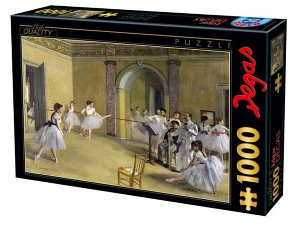 Puzzle Edgar Degas, Nauka tańca 1000 elementów