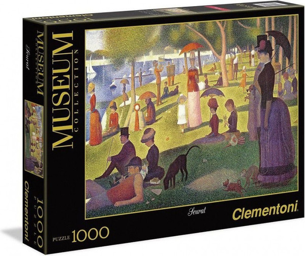Puzzle Niedzielne popołudnie na wyspie Grande Jatte, Georges Seurat 1000 elementów