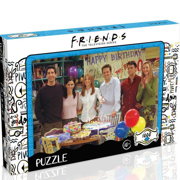 Puzzle Przyjaciele Urodziny 1000 elementów
