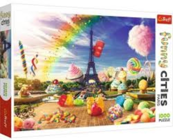 Puzzle Słodki Paryż 1000 elementów