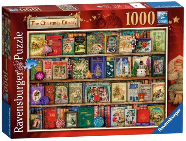 Puzzle Świąteczna Biblioteka 1000 elementów