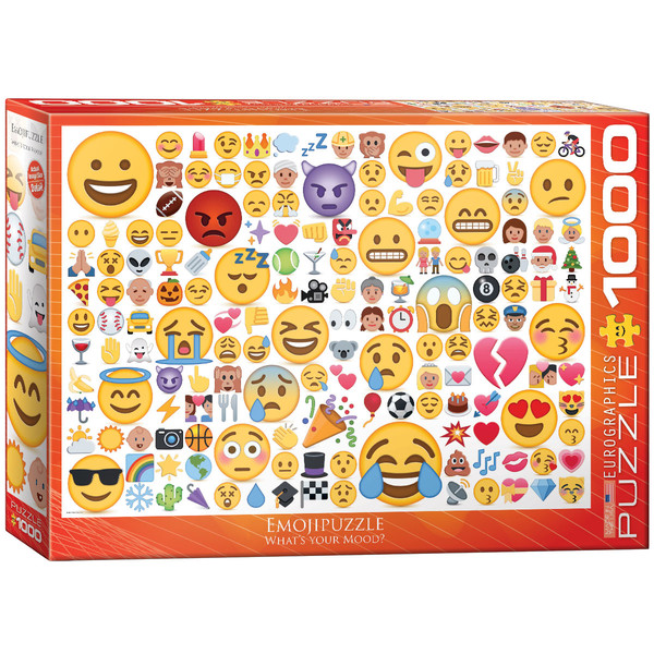 Puzzle Emoji jaki masz nastrój 1000 elementów