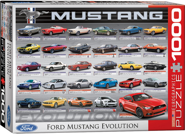 Puzzle Ford Mustang Evolution 1000 elementów