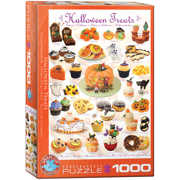 Puzzle Przysmaki na Halloween 1000 elementów