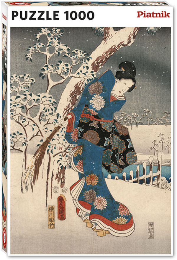 Puzzle Tale of Genji, Hiroshige Ando 1000 elementów