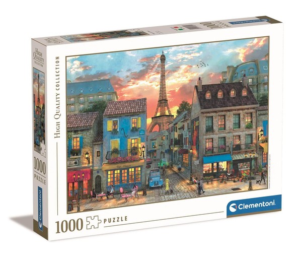 Puzzle Ulice Paryża 1000 elementów