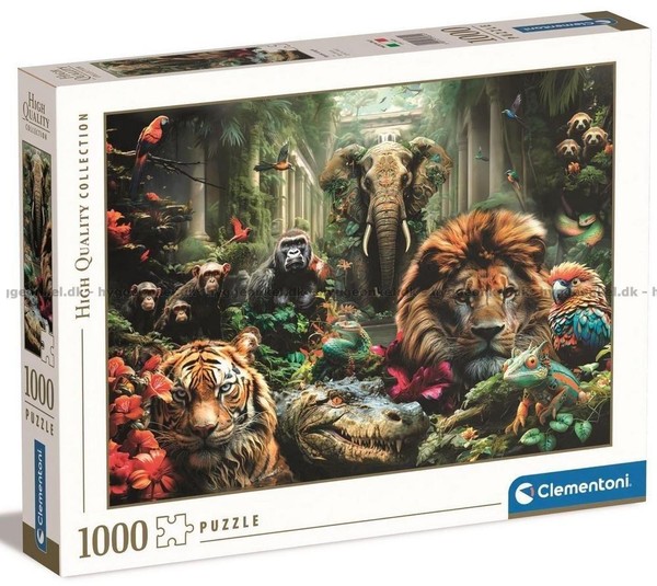 Puzzle Mistyczna dżungla 1000 elementów