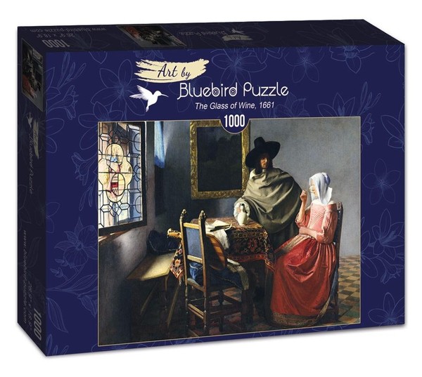 Puzzle Kieliszek wina, Jan Vermeer 1000 elementów