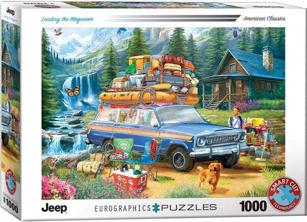Puzzle Ładowanie Jeep The Wagoneer 1000 elementów