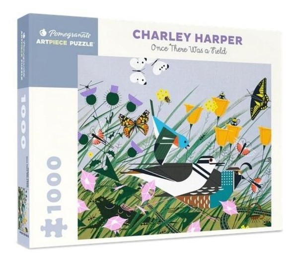 Puzzle Kiedyś było pole, Charley Harper 1000 elementów