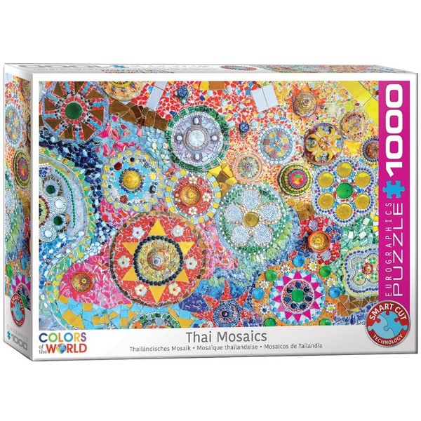 Puzzle Kolory świata, Mozaika z Tajlandii 1000 elementów