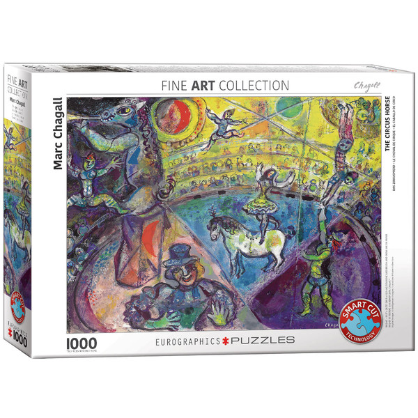 Puzzle Cyrkowy Koń, Marc Chagall 1000 elementów