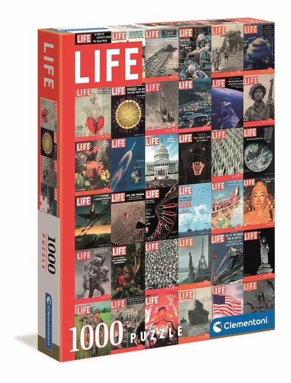 Puzzle Life Collection Okładki 1000 elementów