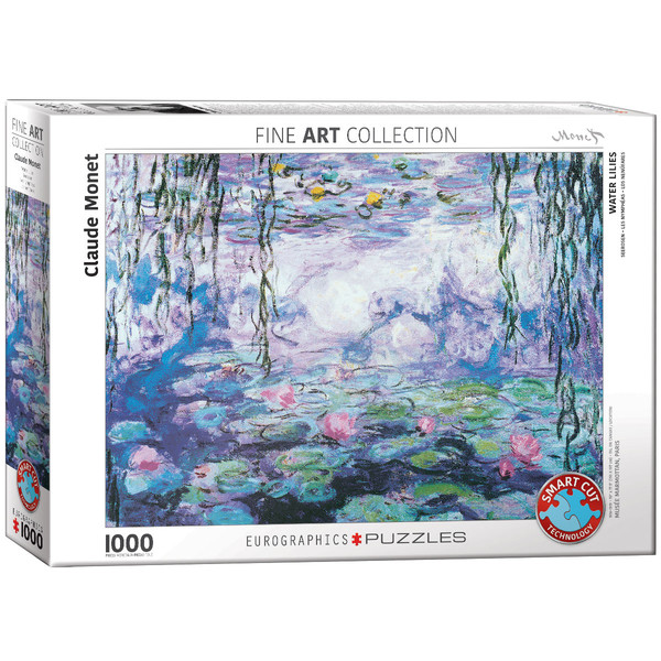 Puzzle Lilie wodne, Claude Monet 1000 elementów