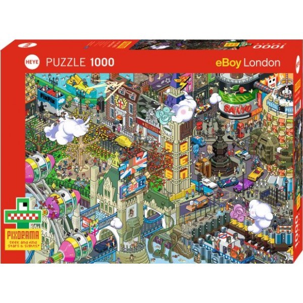 Puzzle Londyn Ques - Pixorama 1000 elementów