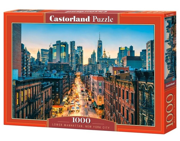 Puzzle Dolny Manhattan, Nowy Jork 1000 elementów