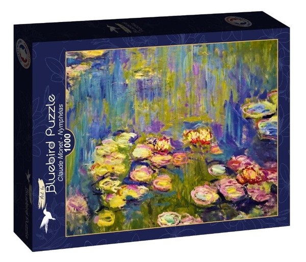 Puzzle Nenufary, Claude Monet 1000 elementów