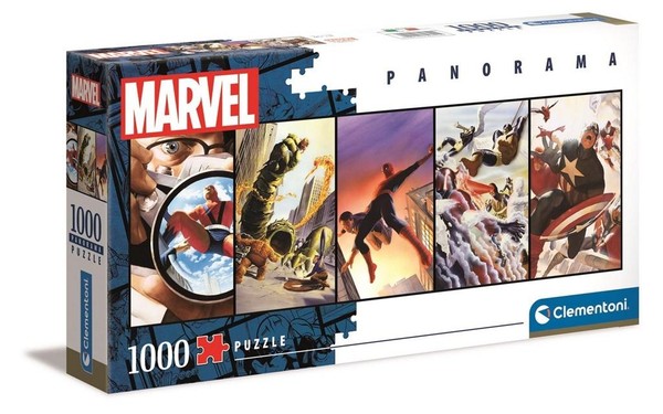Puzzle Panorama Marvel 1000 elementów