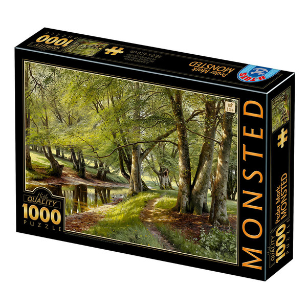 Puzzle Lato w lesie, Peder Mork Monsted 1000 elementów