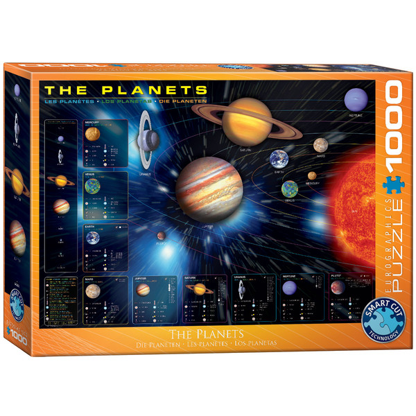 Puzzle Planety 1000 elementów