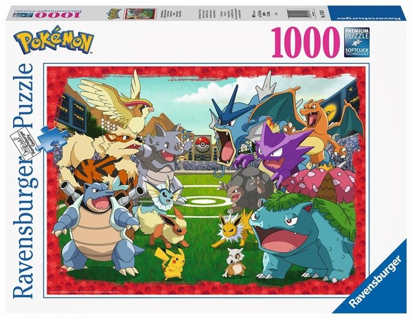 Puzzle Pokemon Ostateczna Rozgrywka 1000 elementów