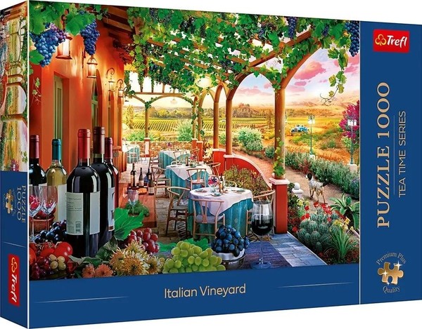 Puzzle Premium Plus Włoska Winnica 1000 elementów