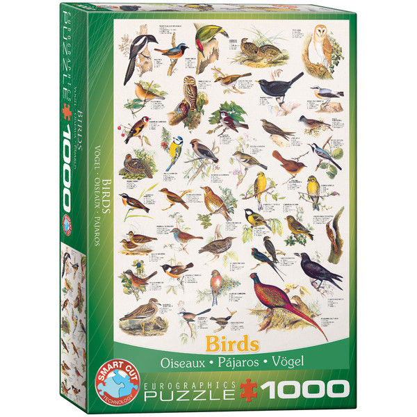 Puzzle Ptaki 1000 elementów